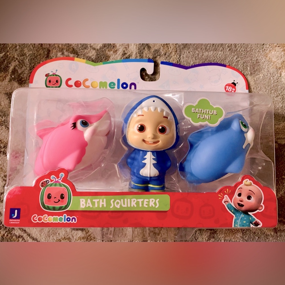 Cocomelon- Bath Squirters Set